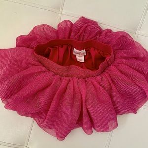 Baby girls pink tutu skirt